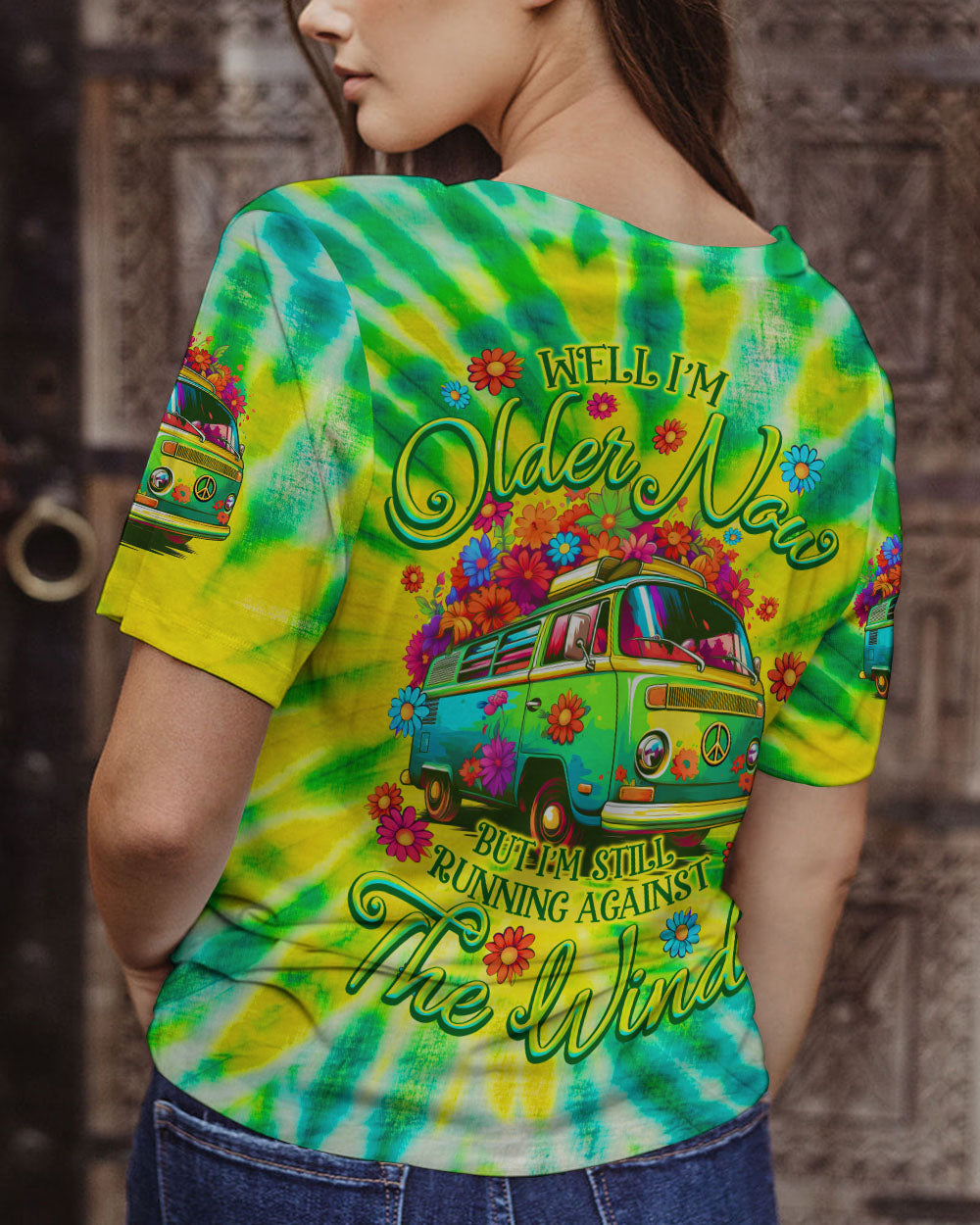 RUNNING AGAINST THE WIND TIE DYE ALL OVER PRINT - TLNO2806232