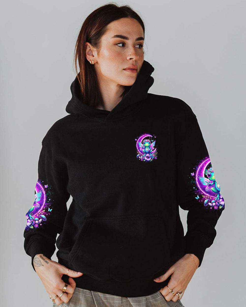 STAY WILD MOON CHILD FROG ALL OVER PRINT - TLNO2901241