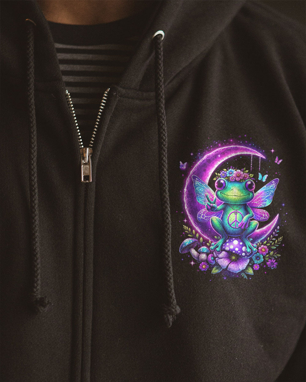 STAY WILD MOON CHILD FROG ALL OVER PRINT - TLNO2901241