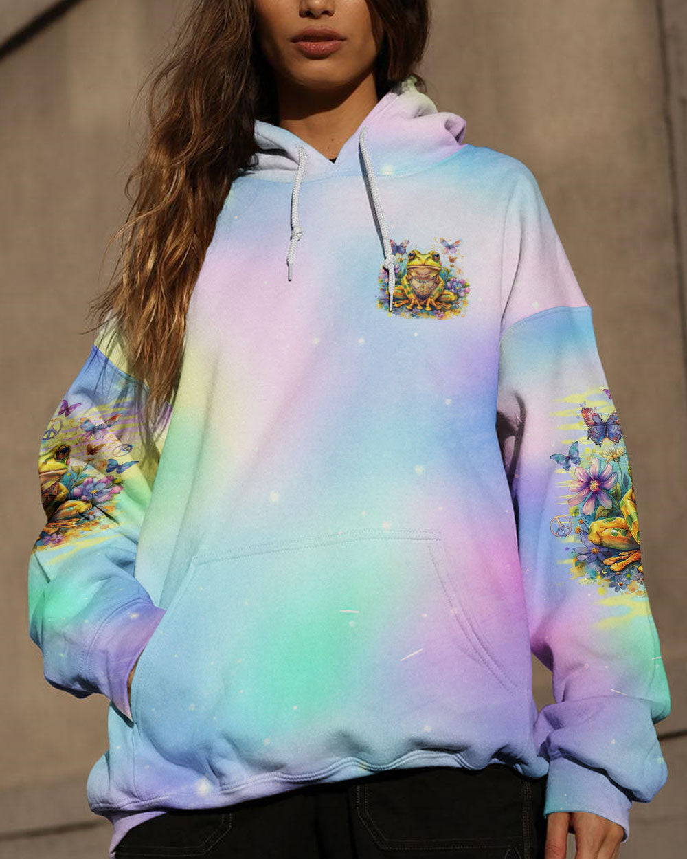 JUST A GOOD MAMA FROG ALL OVER PRINT - TLNO2902242