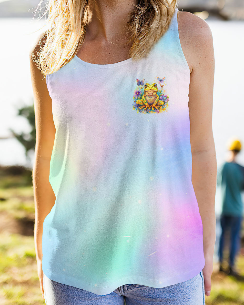 JUST A GOOD MAMA FROG ALL OVER PRINT - TLNO2902242