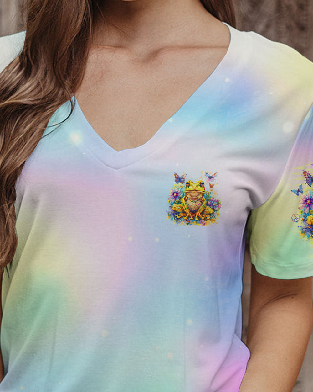 JUST A GOOD MAMA FROG ALL OVER PRINT - TLNO2902242