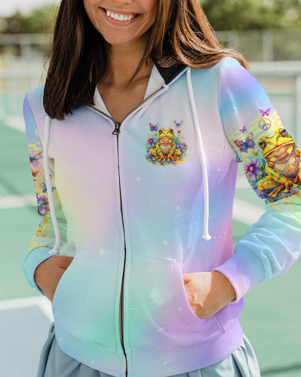 JUST A GOOD MAMA FROG ALL OVER PRINT - TLNO2902242