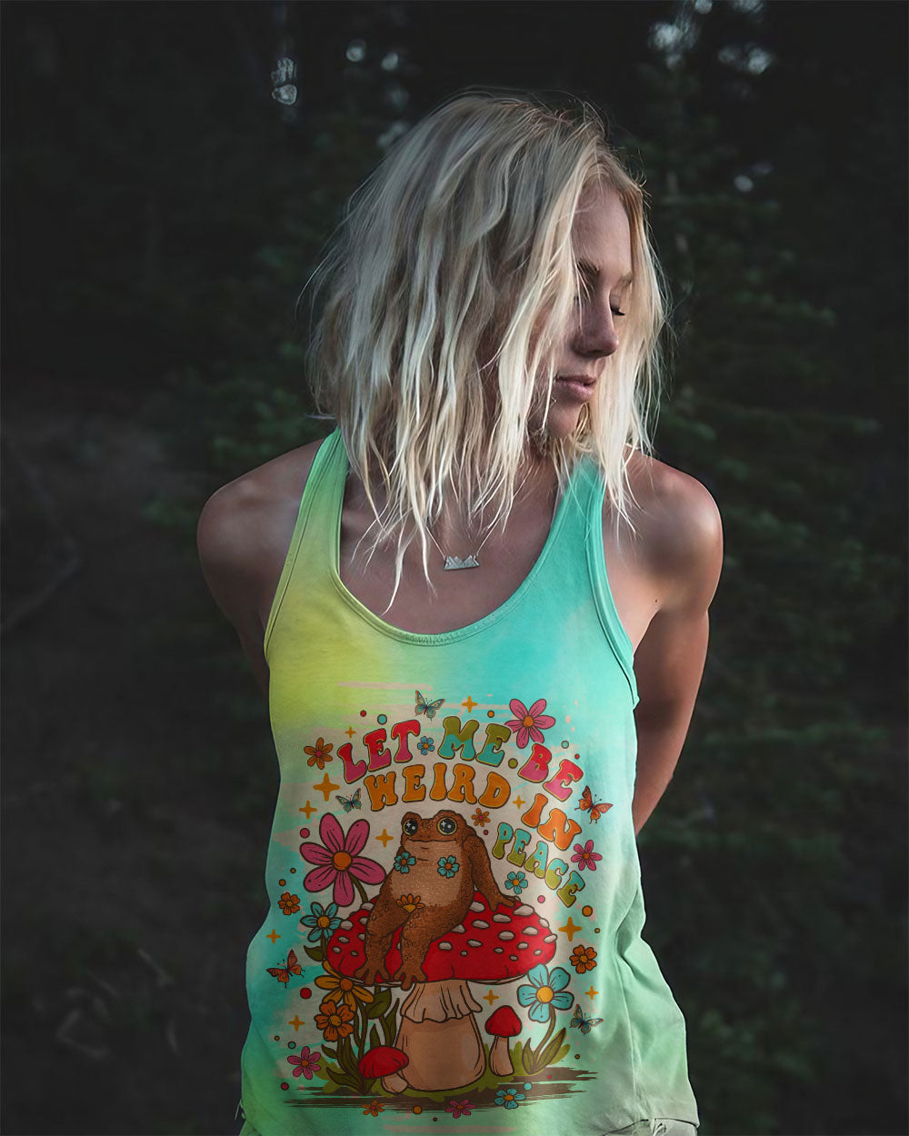 LET ME BE WEIRD IN PEACE FROG ALL OVER PRINT - TLNO2908241