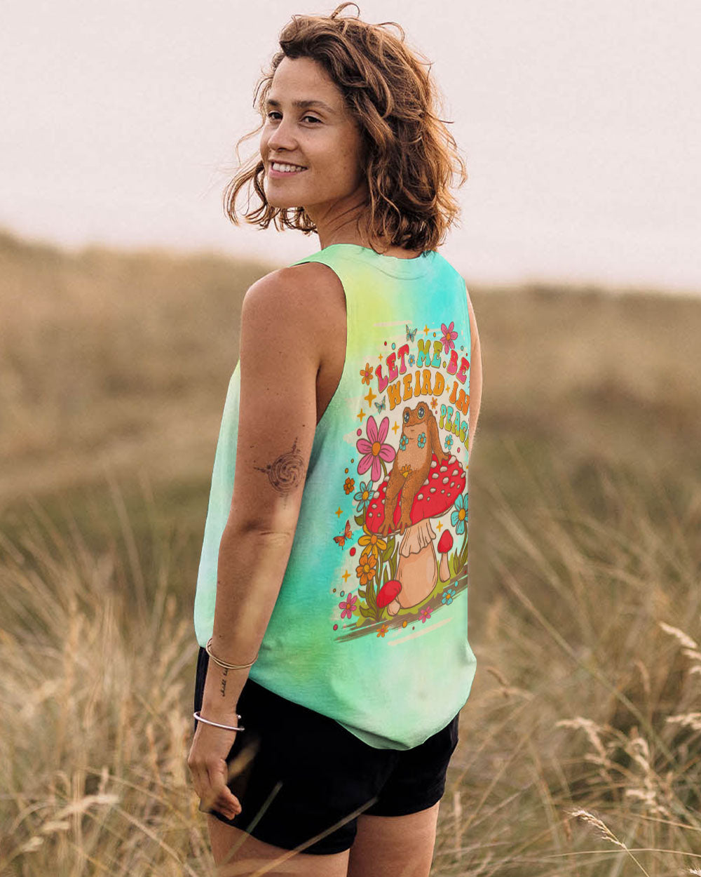 LET ME BE WEIRD IN PEACE FROG ALL OVER PRINT - TLNO2908241