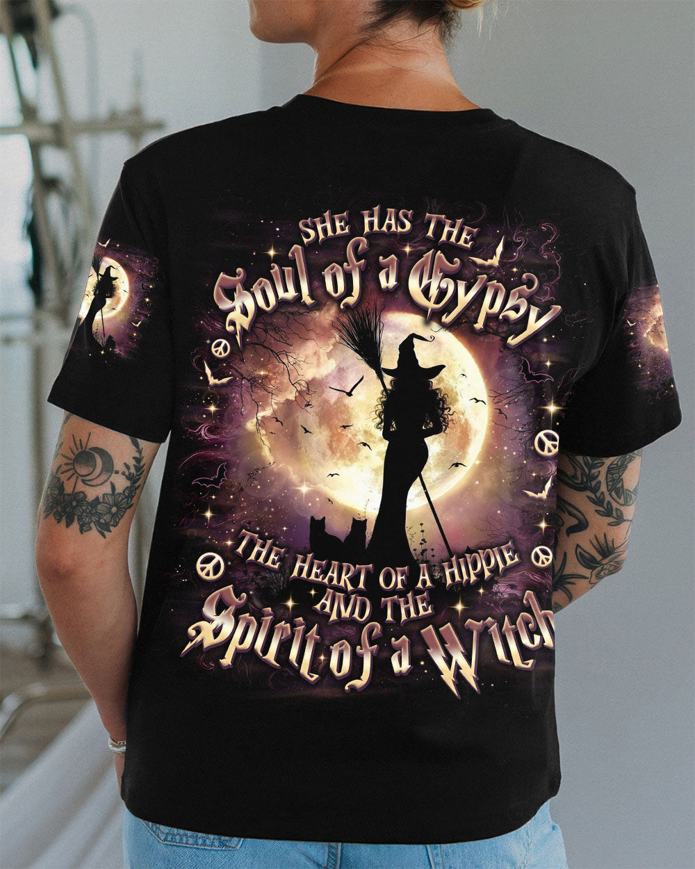SPIRIT OF A WITCH HALLOWEEN ALL OVER PRINT - TLNO3007252