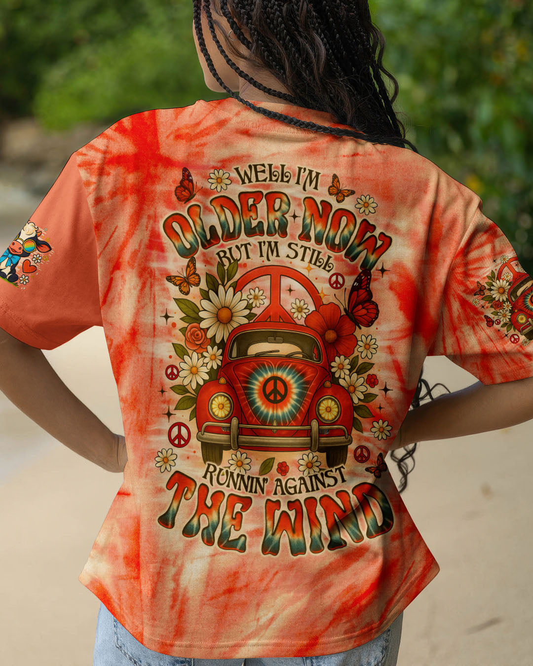 RUNNING AGAINST THE WIND BUS TIE DYE ALL OVER PRINT - TLNO3010251
