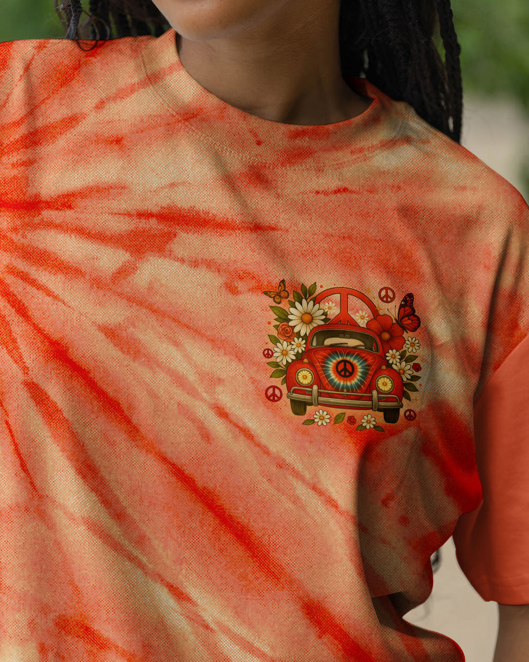 RUNNING AGAINST THE WIND BUS TIE DYE ALL OVER PRINT - TLNO3010251