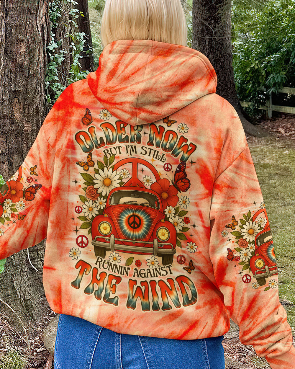 RUNNING AGAINST THE WIND BUS TIE DYE ALL OVER PRINT - TLNO3010251