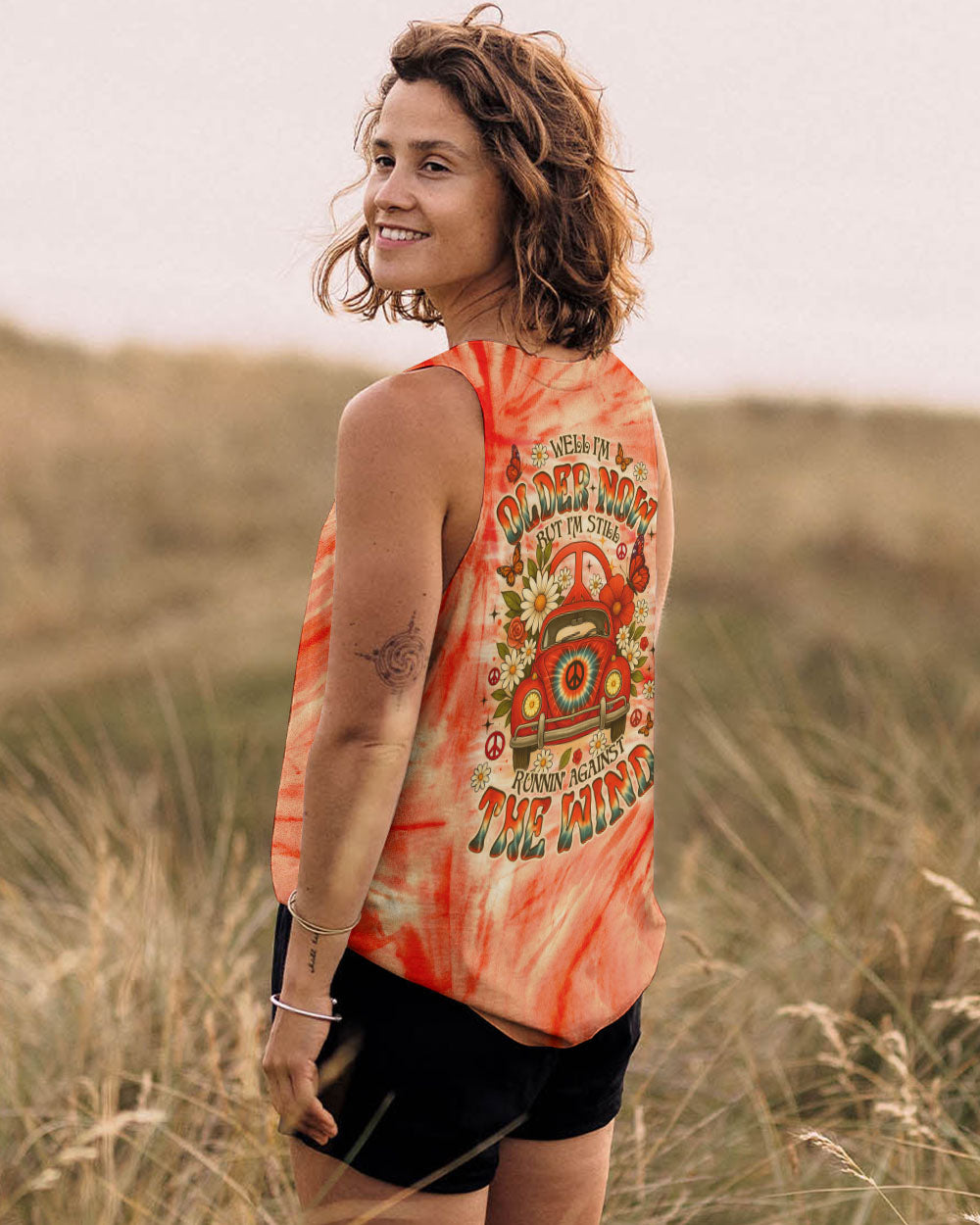 RUNNING AGAINST THE WIND BUS TIE DYE ALL OVER PRINT - TLNO3010251