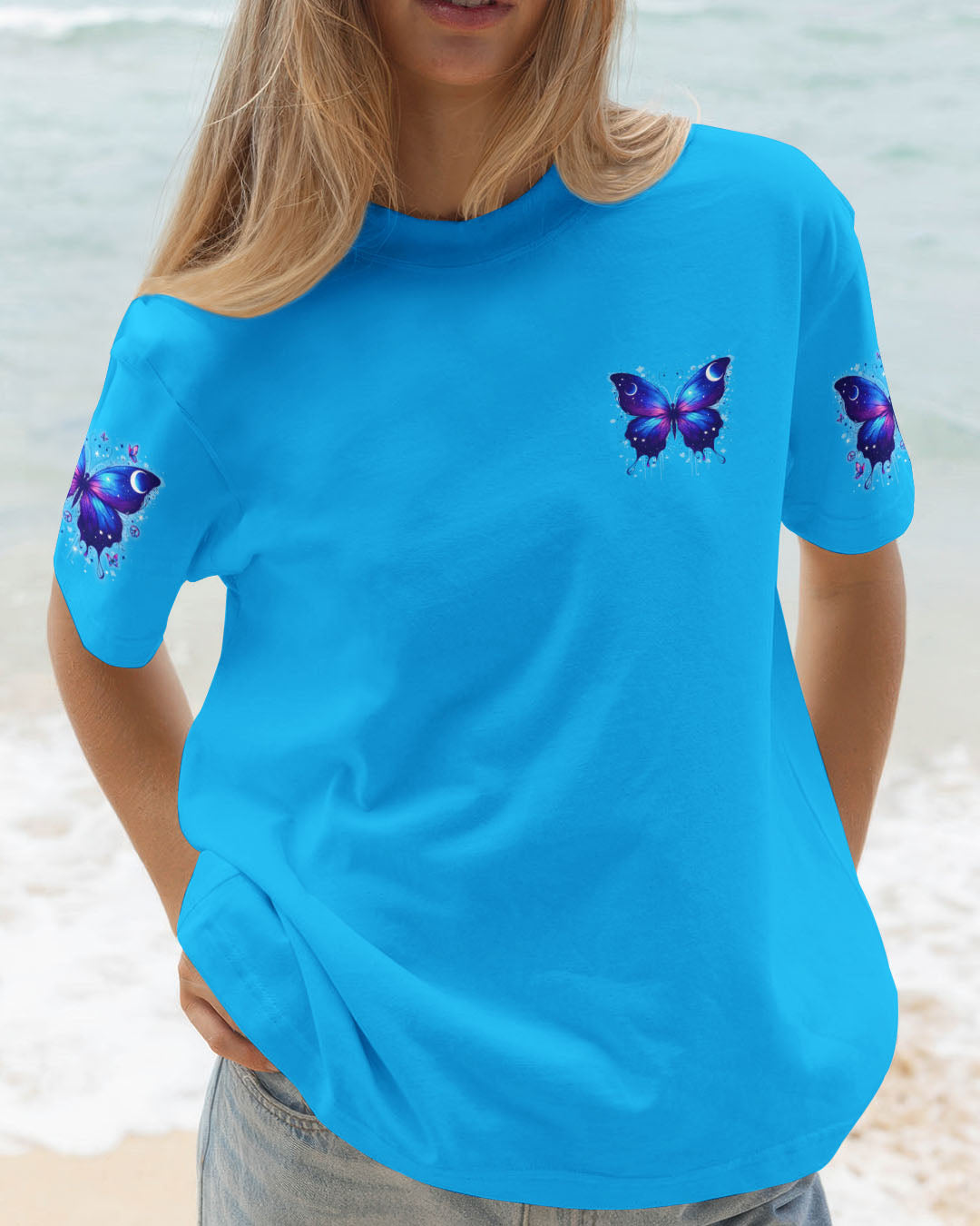HELLO DARKNESS MY OLD FRIEND BUTTERFLY  ALL OVER PRINT - TLNO3010252