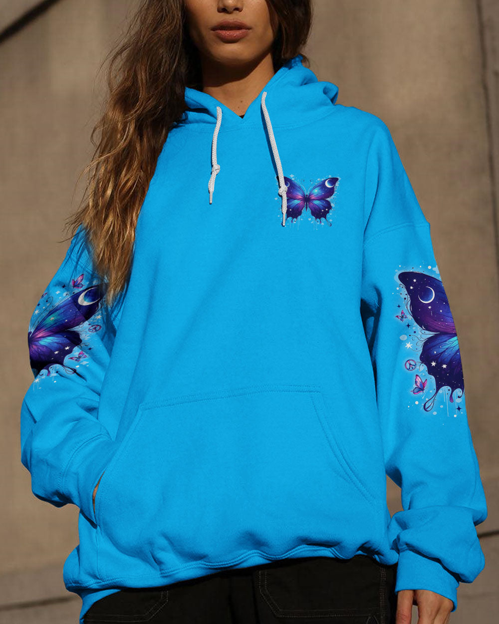 HELLO DARKNESS MY OLD FRIEND BUTTERFLY  ALL OVER PRINT - TLNO3010252