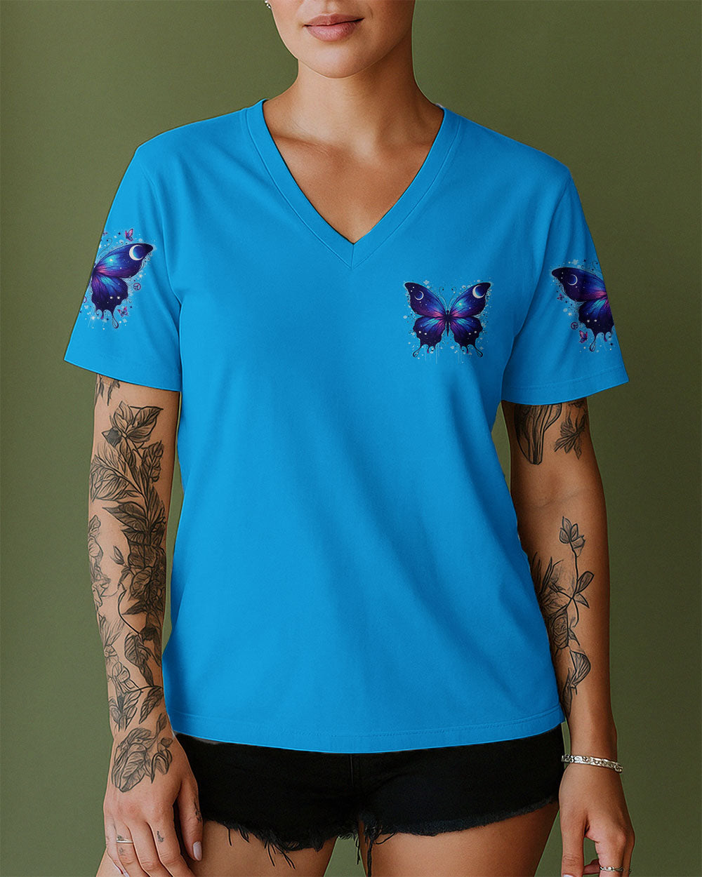 HELLO DARKNESS MY OLD FRIEND BUTTERFLY  ALL OVER PRINT - TLNO3010252