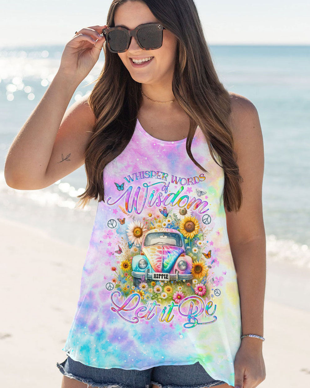 WHISPER WORDS OF WISDOM FLORAL CAR ALL OVER PRINT - TLNO3011231