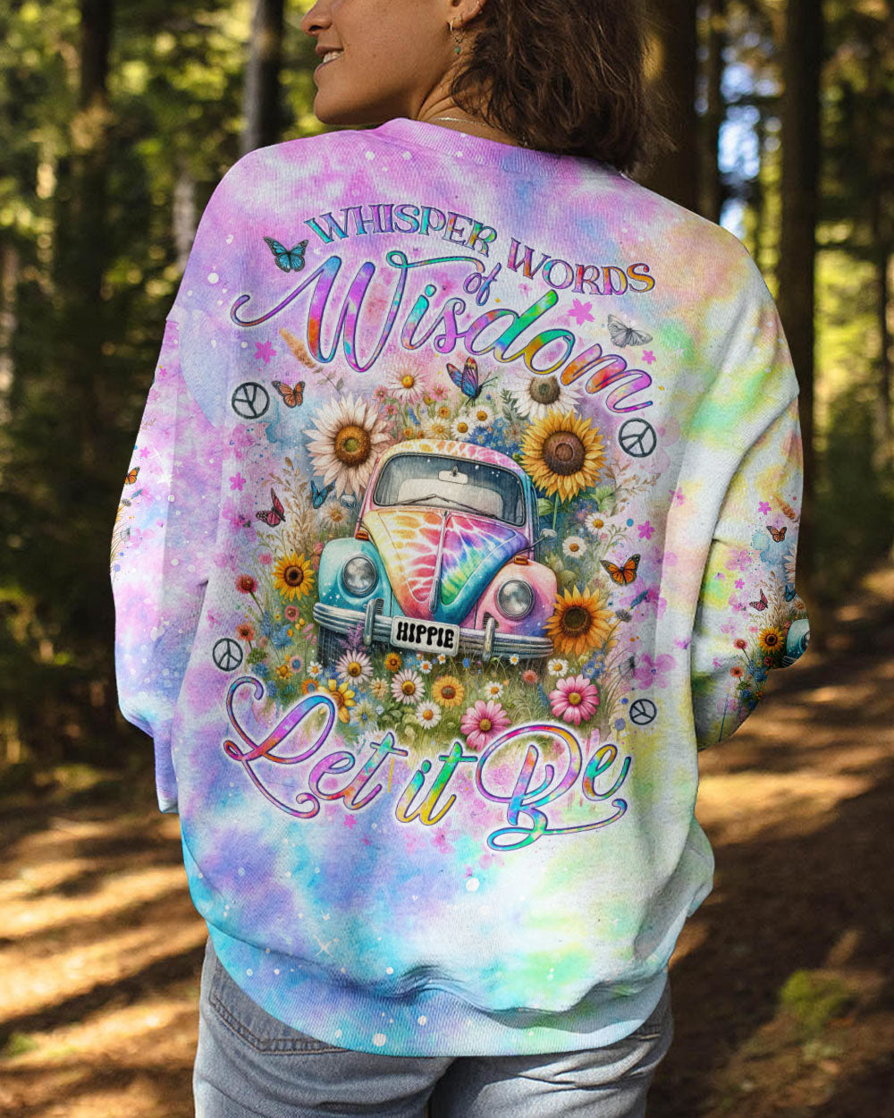 WHISPER WORDS OF WISDOM FLORAL CAR ALL OVER PRINT - TLNO3011231