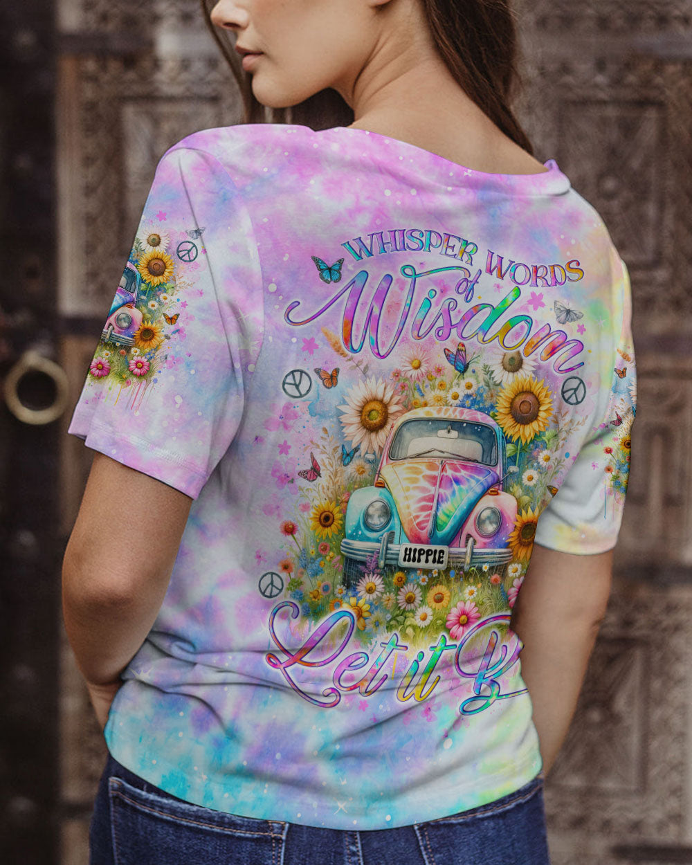WHISPER WORDS OF WISDOM FLORAL CAR ALL OVER PRINT - TLNO3011231