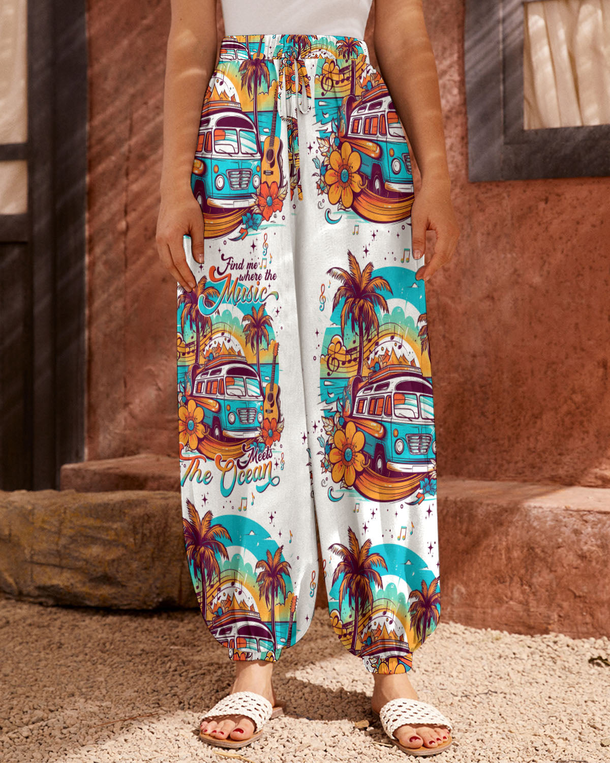 FIND ME WHERE THE MUSIC MEETS THE OCEAN ALL OVER PRINT - TLNO3105231
