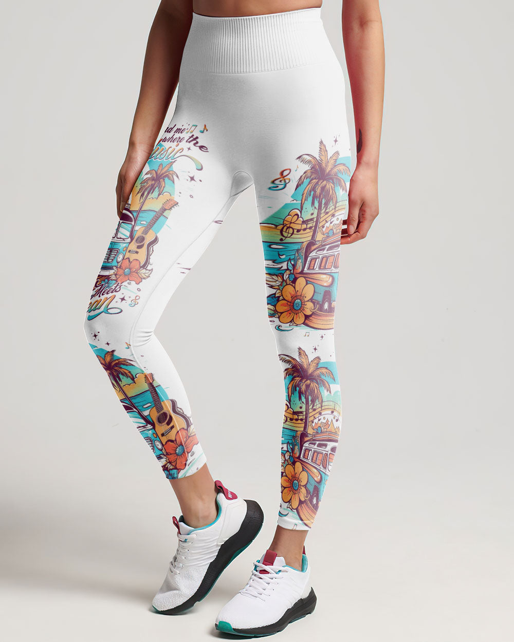 FIND ME WHERE THE MUSIC MEETS THE OCEAN ALL OVER PRINT - TLNO3105231
