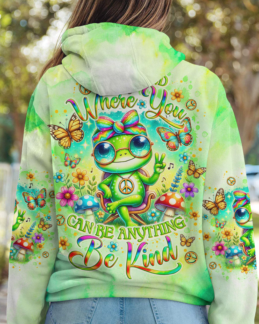 BE KIND FROG ALL OVER PRINT - TLNO3107243
