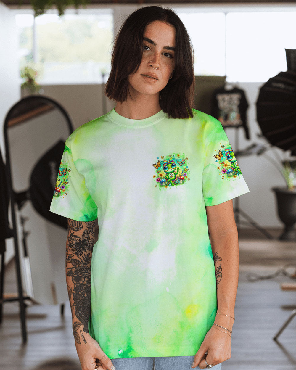 BE KIND FROG ALL OVER PRINT - TLNO3107243