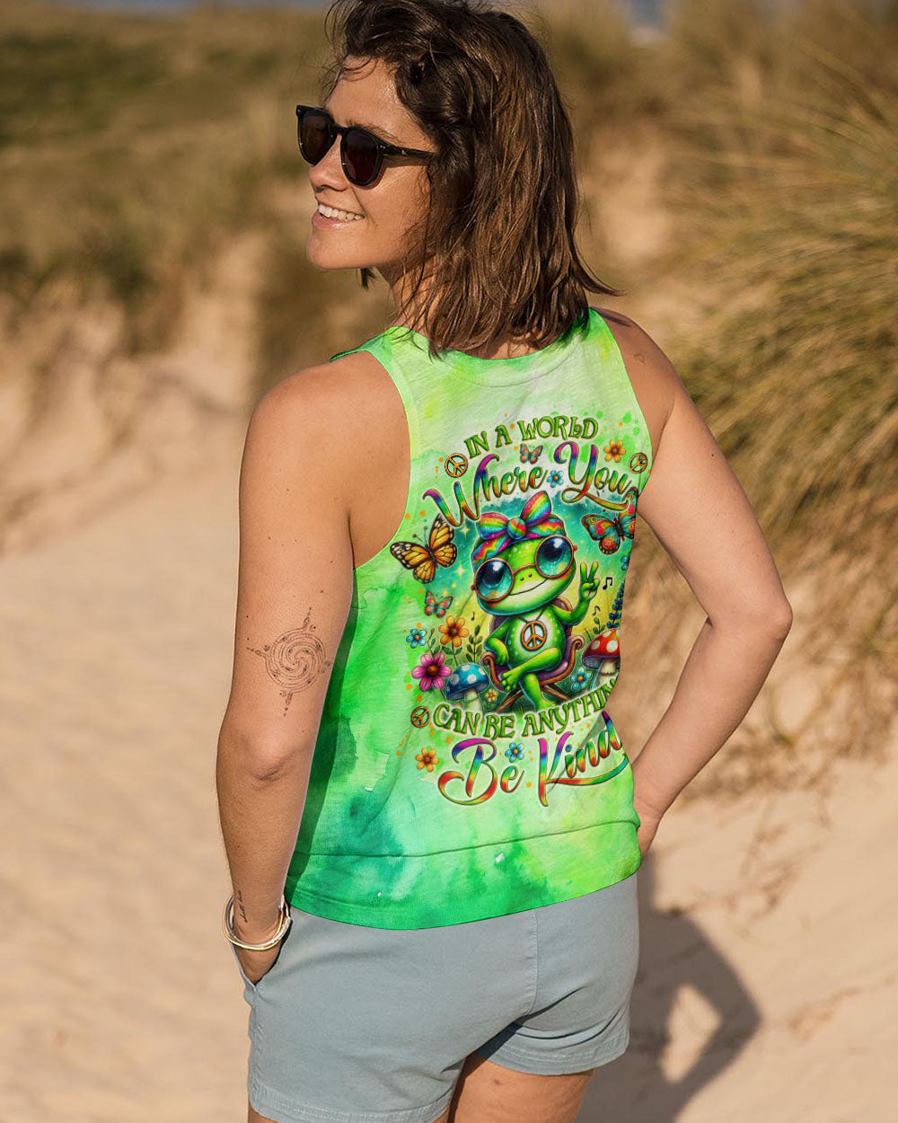 BE KIND FROG ALL OVER PRINT - TLNO3107243