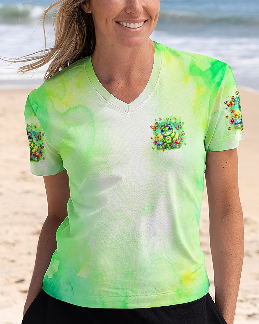 BE KIND FROG ALL OVER PRINT - TLNO3107243