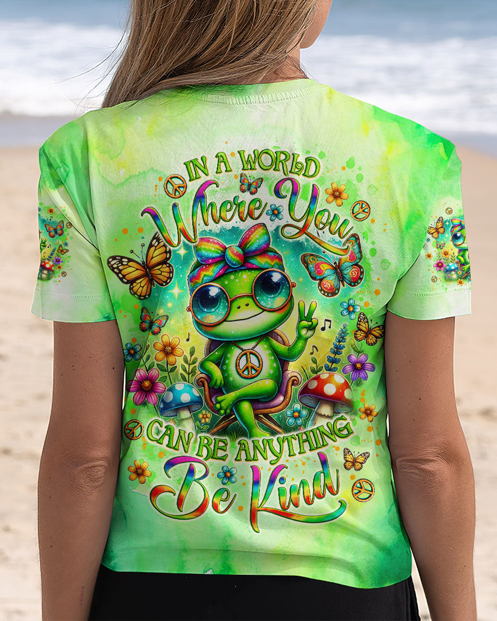 BE KIND FROG ALL OVER PRINT - TLNO3107243