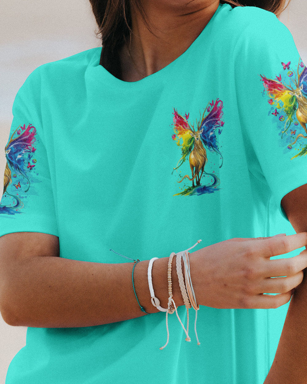 THE RIGHT PEOPLE WILL LOVE YOU DEER ALL OVER PRINT - TLNO3108232