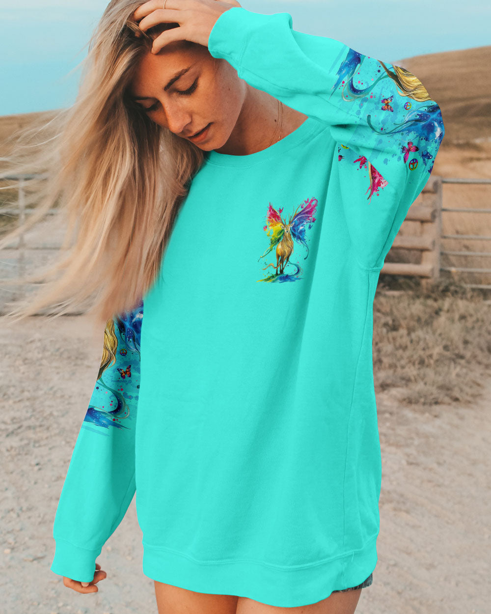 THE RIGHT PEOPLE WILL LOVE YOU DEER ALL OVER PRINT - TLNO3108232