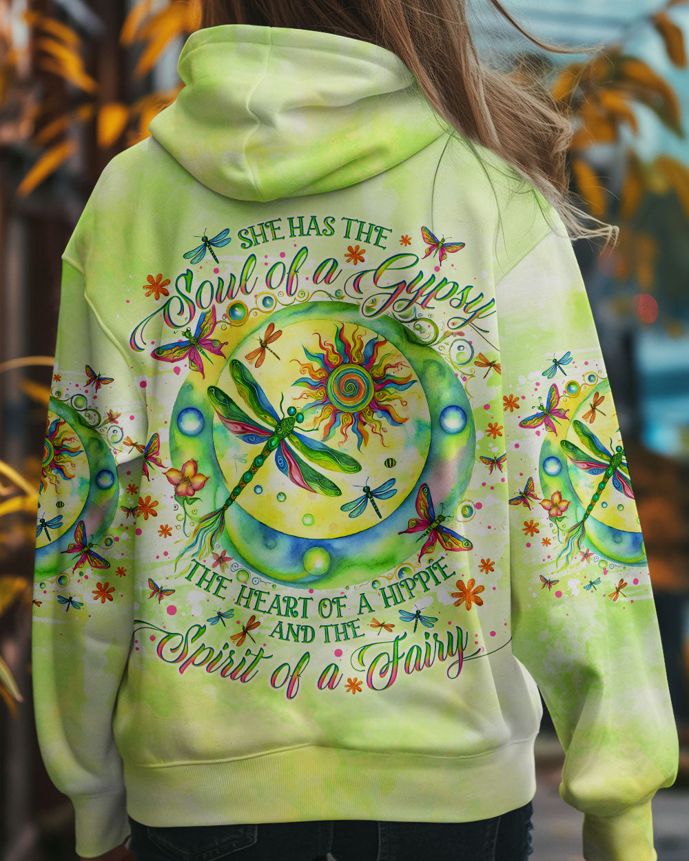SPIRIT OF A FAIRY DRAGONFLY ALL OVER PRINT - TLNO1609242