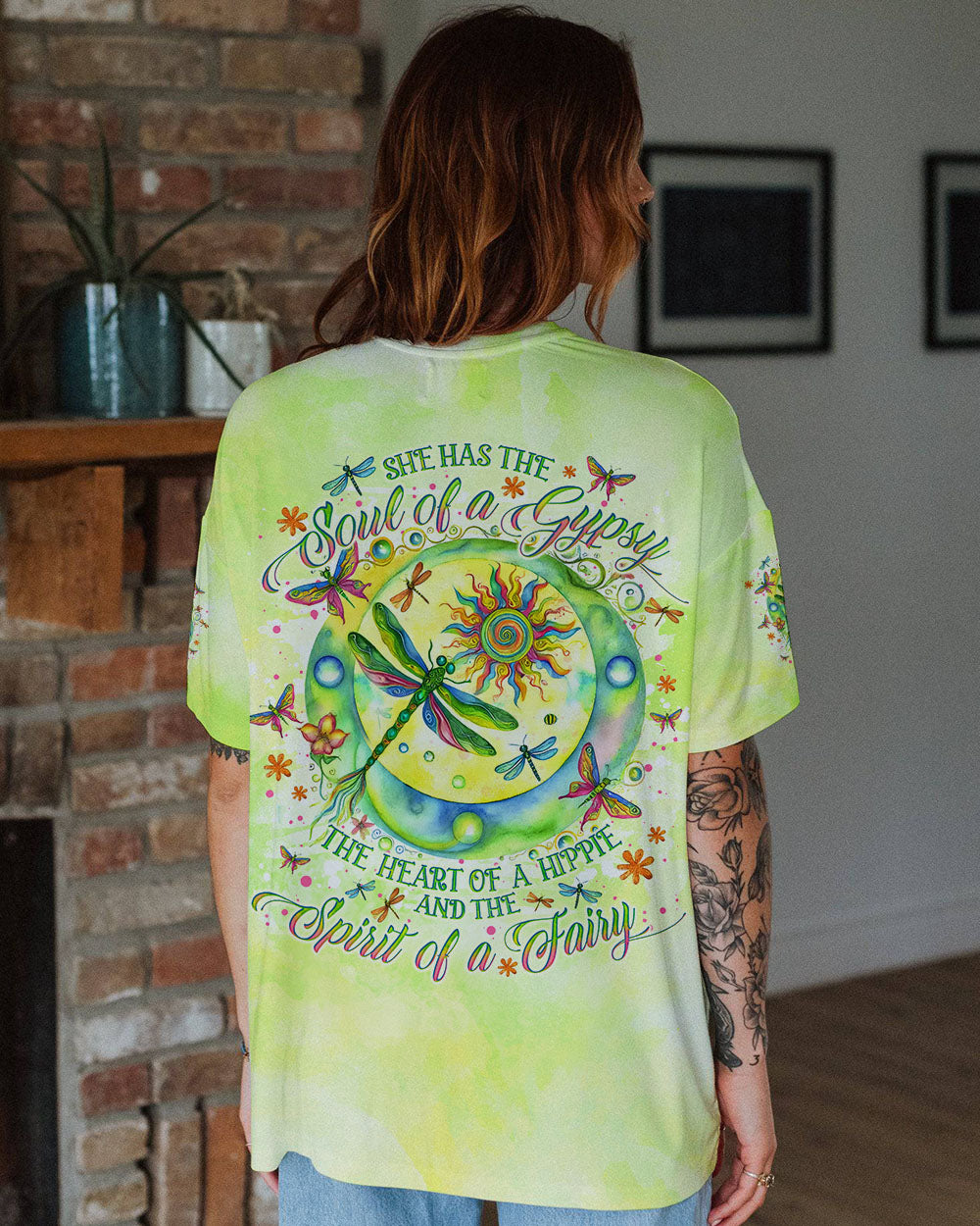 SPIRIT OF A FAIRY DRAGONFLY ALL OVER PRINT - TLNO1609242