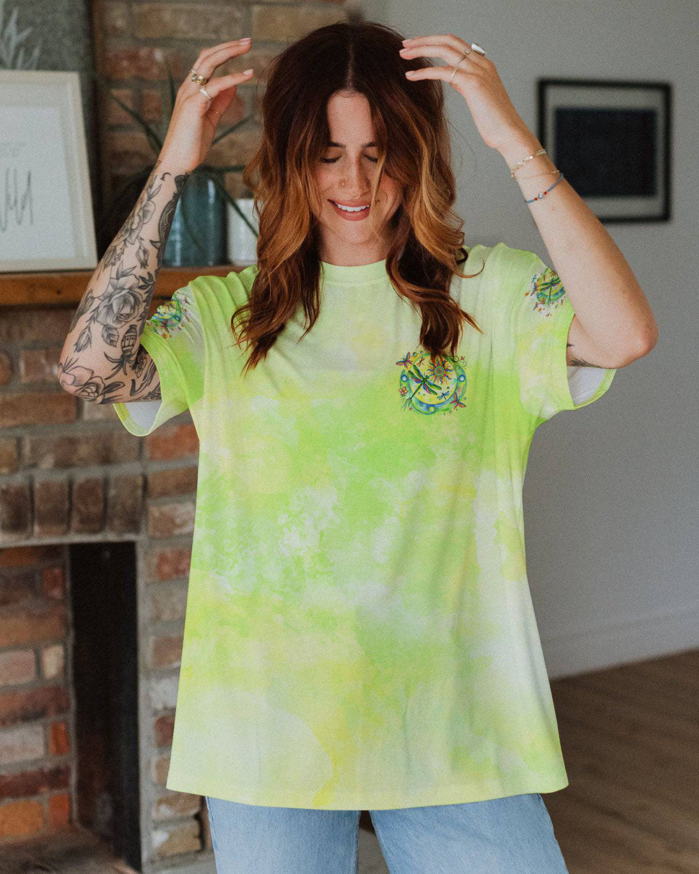 SPIRIT OF A FAIRY DRAGONFLY ALL OVER PRINT - TLNO1609242