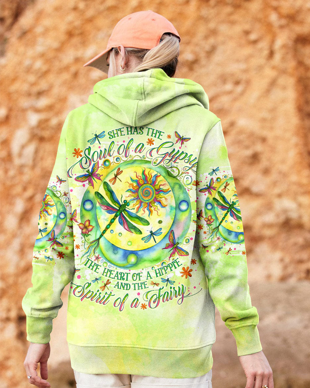 SPIRIT OF A FAIRY DRAGONFLY ALL OVER PRINT - TLNO1609242