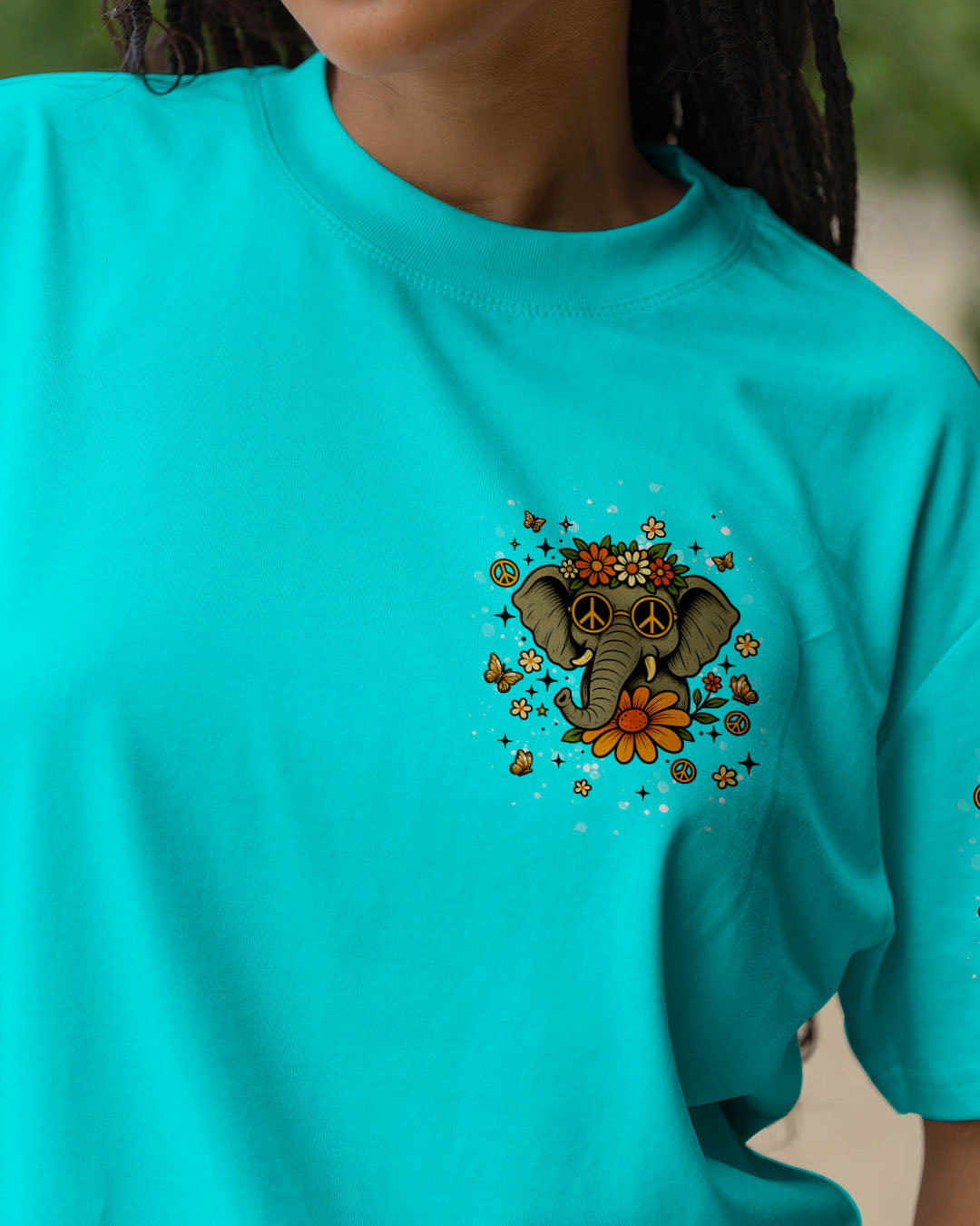 BE KIND ELEPHANT ALL OVER PRINT - TLNT0306253