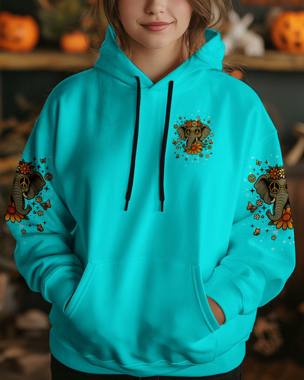 BE KIND ELEPHANT ALL OVER PRINT - TLNT0306253