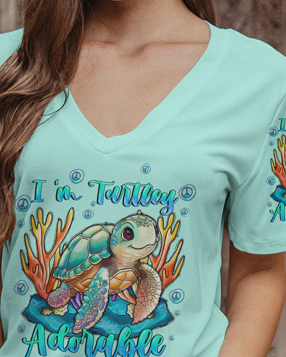 I'M TURTLEY ADORABLE ALL OVER PRINT - TLNT0307234