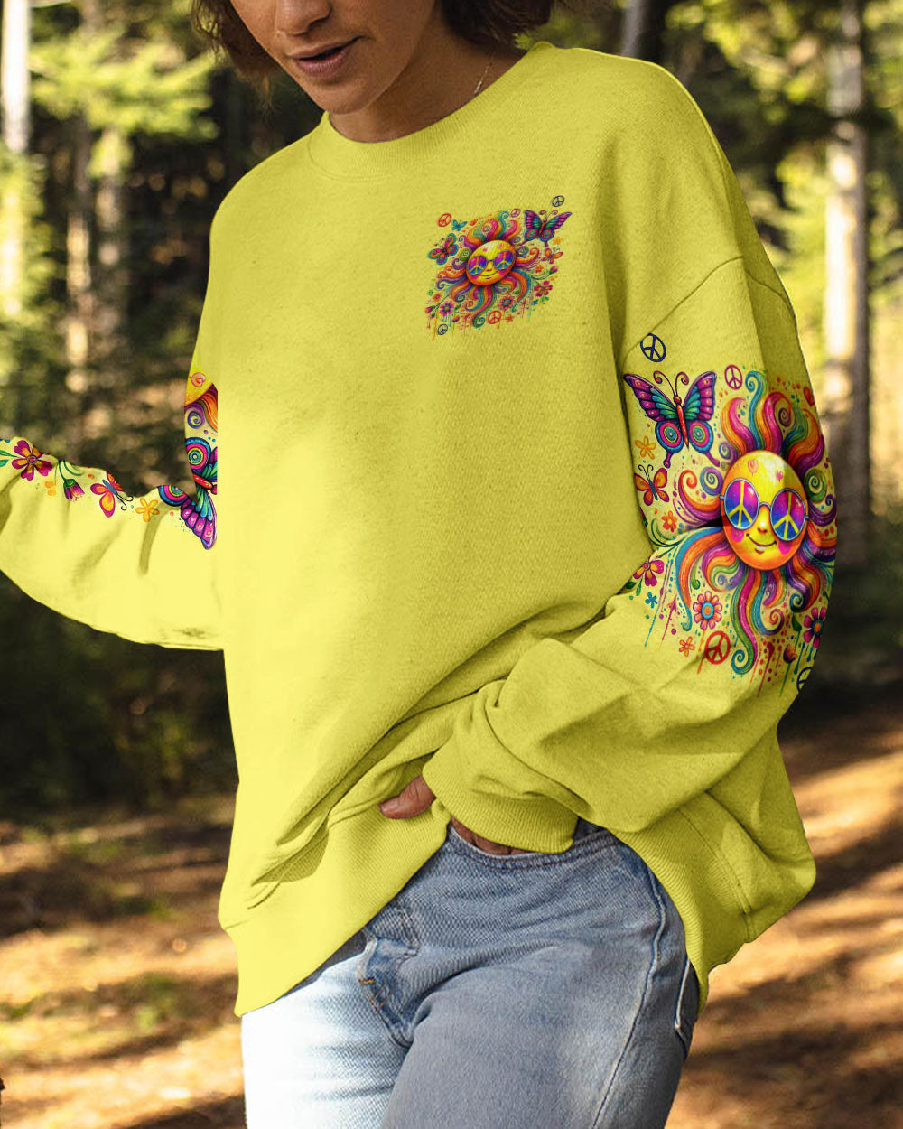 BE YOU THE WORLD WILL ADJUST SUN ALL OVER PRINT - TLNT0307243