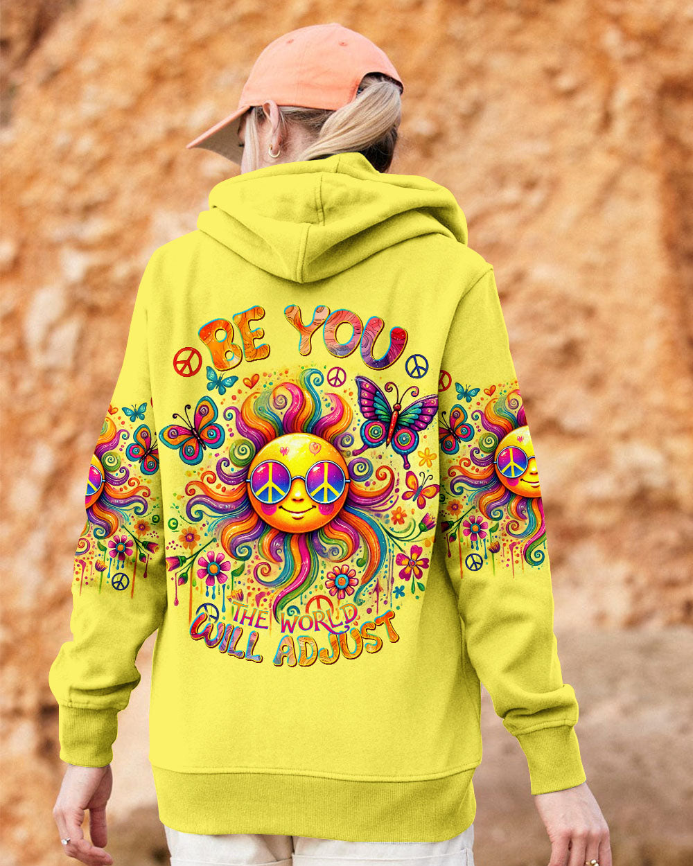 BE YOU THE WORLD WILL ADJUST SUN ALL OVER PRINT - TLNT0307243