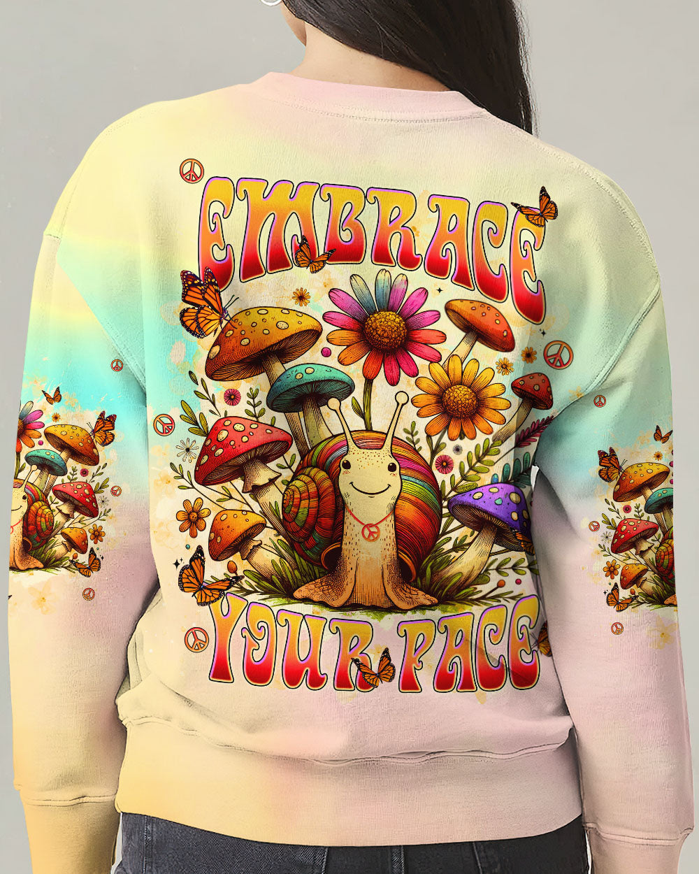 EMBRACE YOUR PACE SNAIL ALL OVER PRINT - TLNT0310243