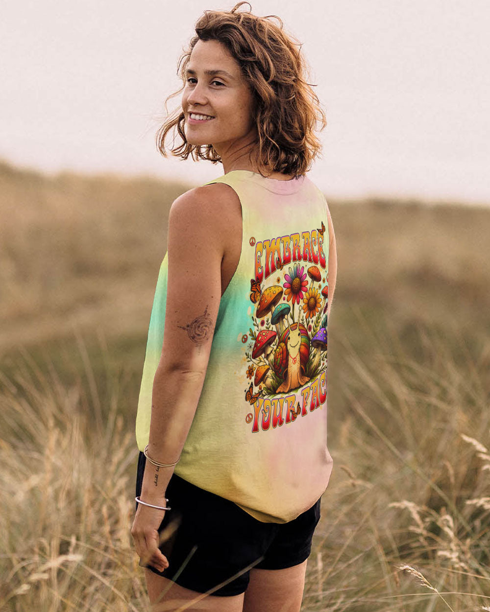 EMBRACE YOUR PACE SNAIL ALL OVER PRINT - TLNT0310243