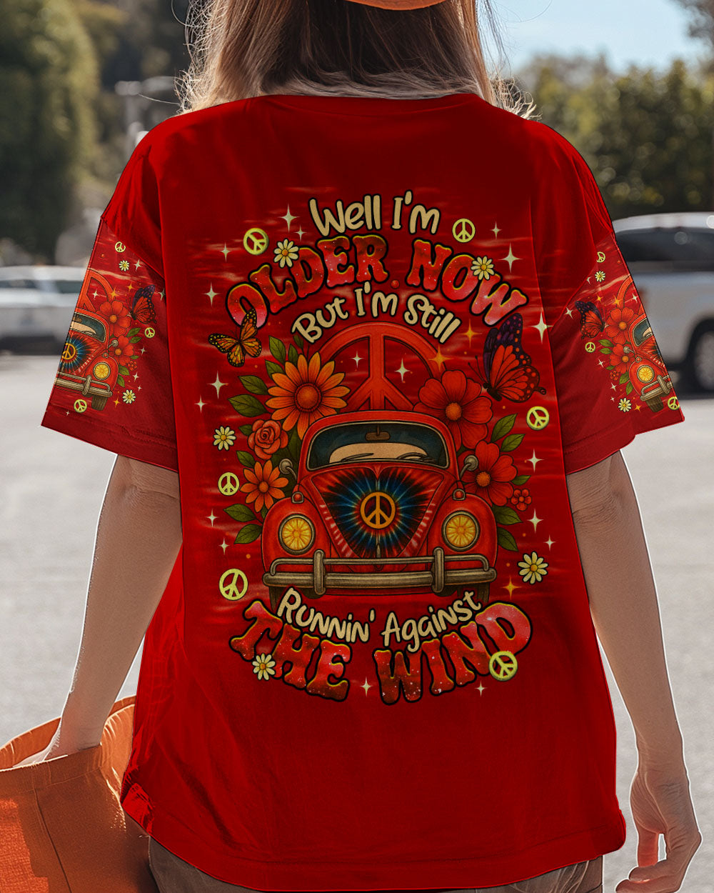 RUNNING AGAINST THE WIND CAR  ALL OVER PRINT - TLNT0411253