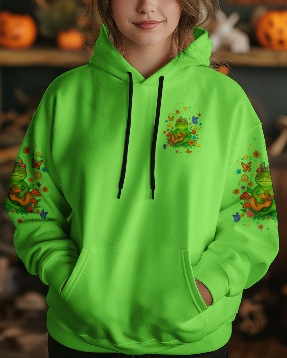 BE KIND TO YOURSELF FROG ALL OVER PRINT  - TLNT0506252