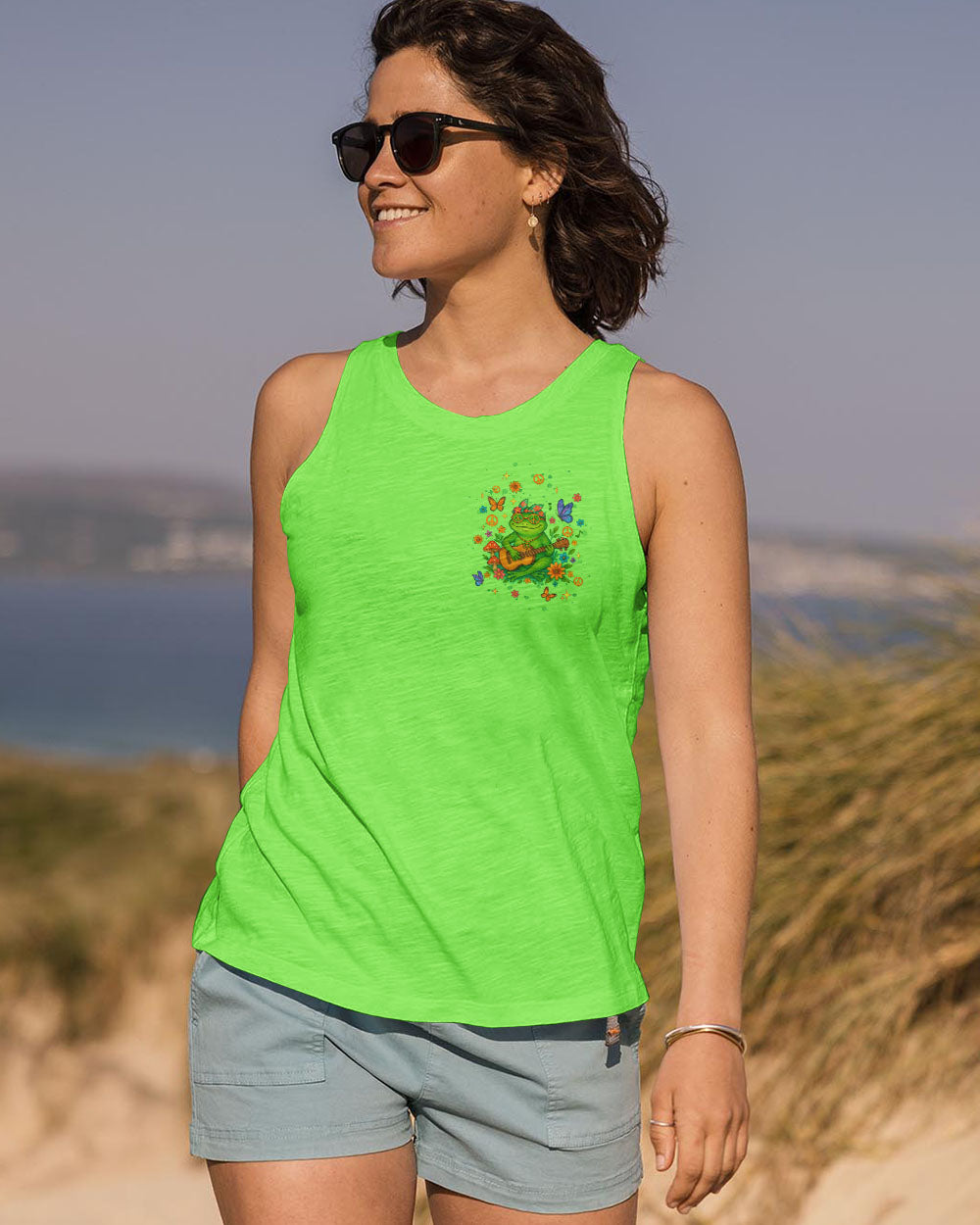 BE KIND TO YOURSELF FROG ALL OVER PRINT  - TLNT0506252