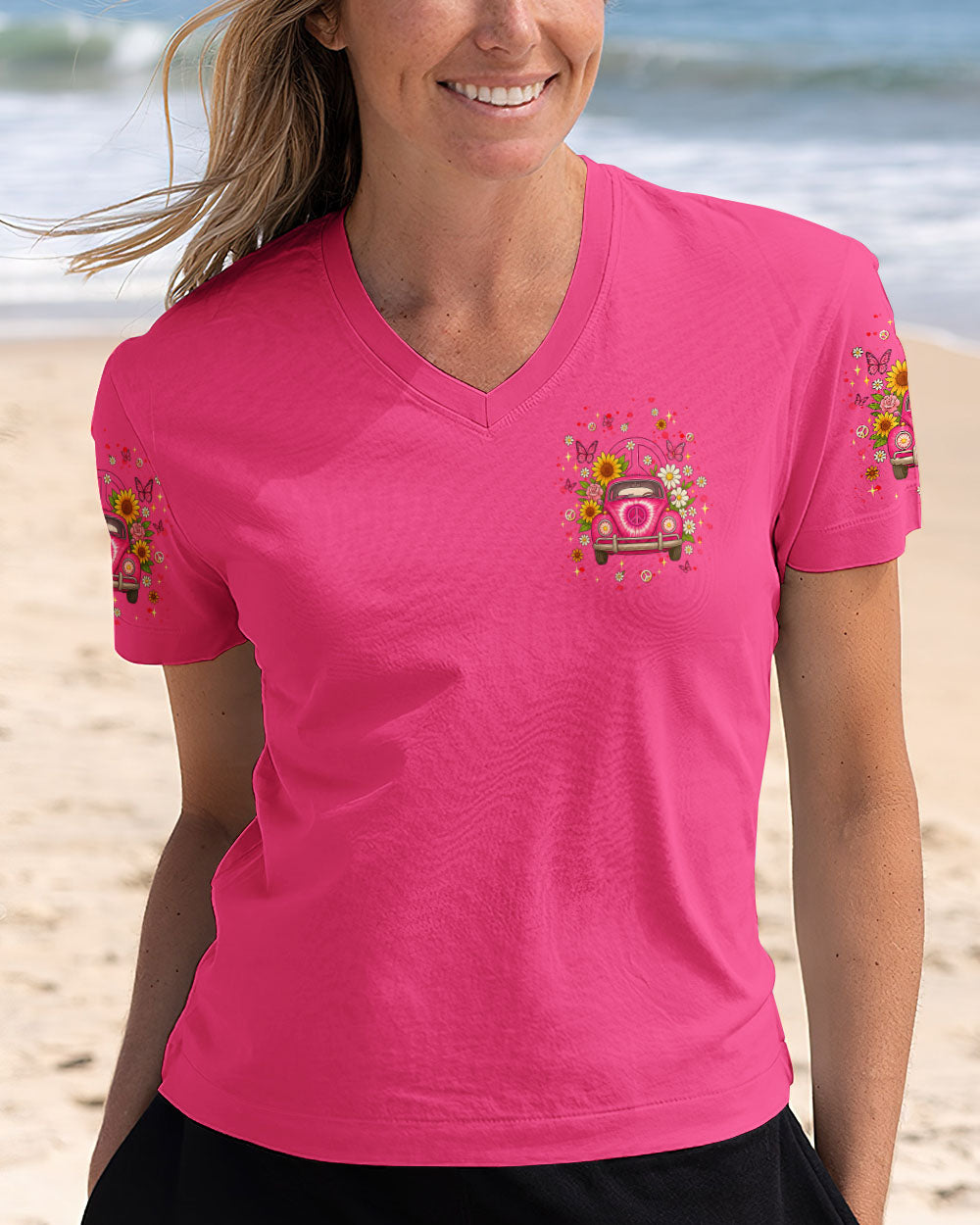 RUNNING AGAINST THE WIND CAR TIE DYE ALL OVER PRINT - TLNT0511253