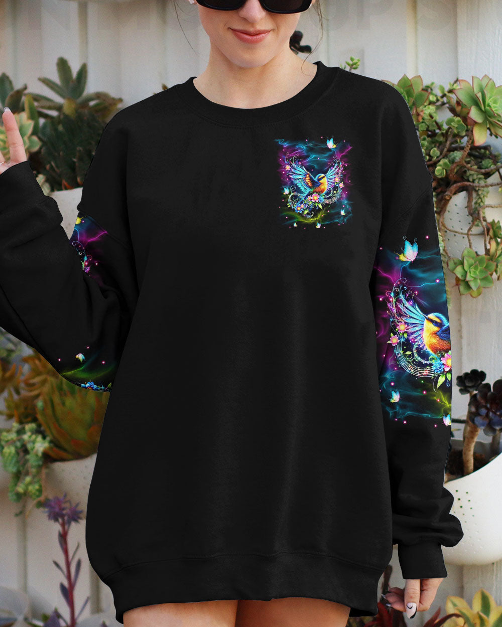 WHISPER WORDS OF WISDOM BIRD ALL OVER PRINT - TLNT0603253