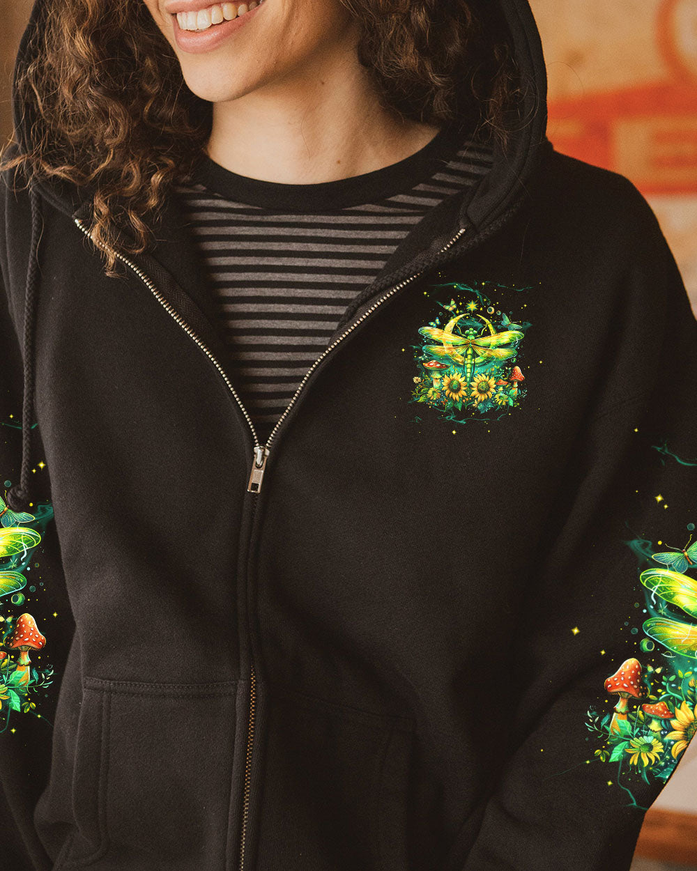 I BELIEVE THERE ARE ANGELS AMONG US DRAGONFLY ALL OVER PRINT - TLNT0609243