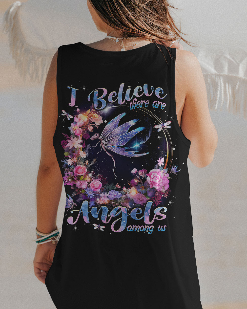 I BELIEVE THERE ARE ANGELS AMONG US ALL OVER PRINT - TLNT0610232