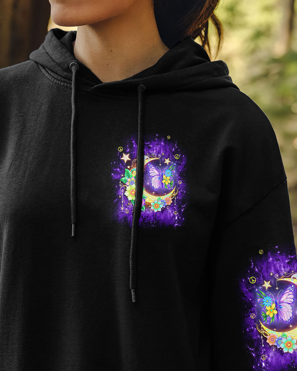 WHISPER WORDS OF WISDOM LET IT BE BUTTERFLY ALL OVER PRINT  - TLNT0611243