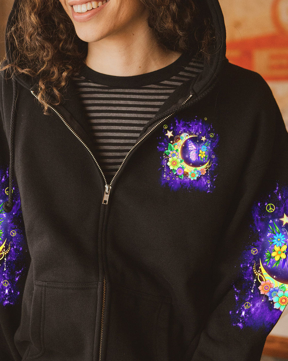 WHISPER WORDS OF WISDOM LET IT BE BUTTERFLY ALL OVER PRINT  - TLNT0611243