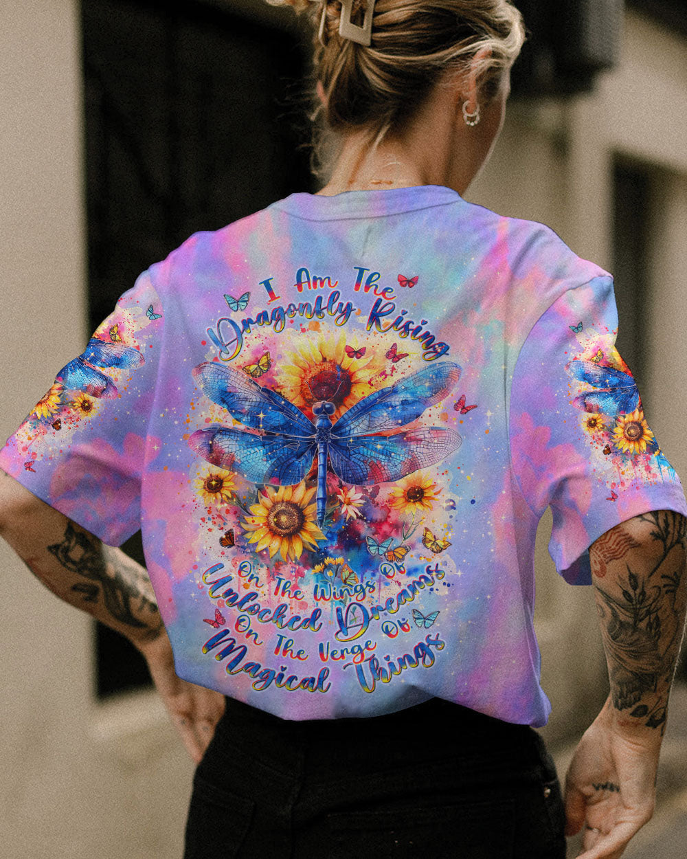 I AM THE DRAGONFLY RISING ALL OVER PRINT - TLNT0703245